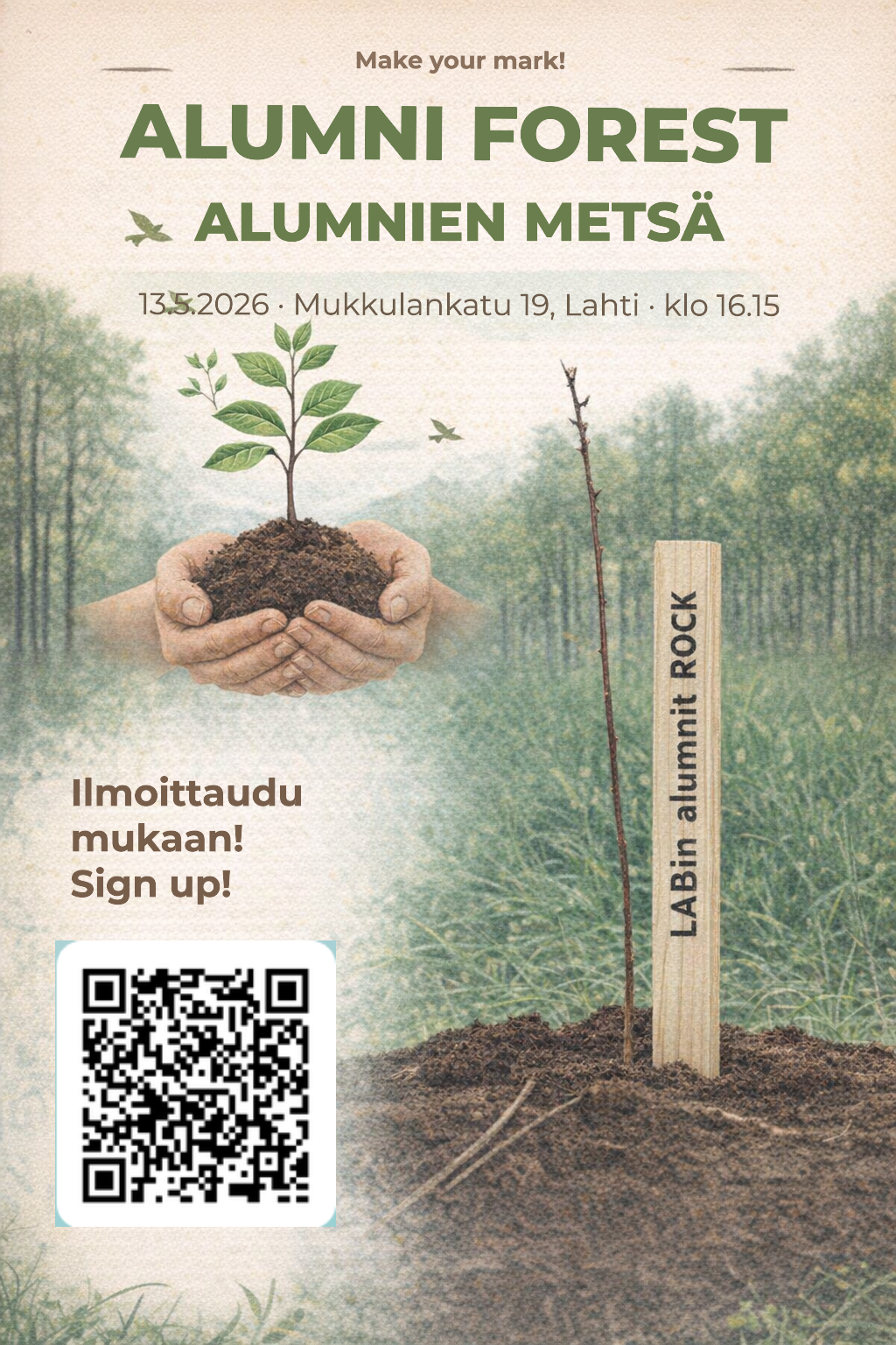 Alumien metsä Lahti 13.5.2026