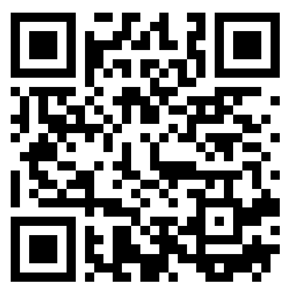 A qr code with a few squares
Description automatically generated