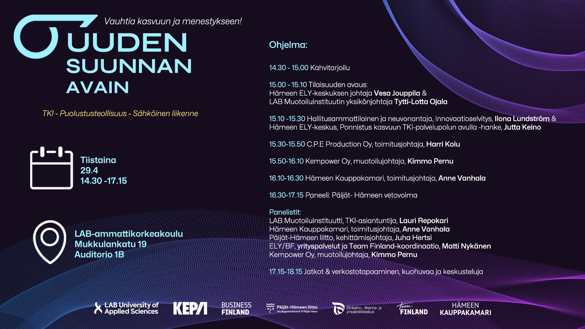 Uuden Suunnan Avain seminaari