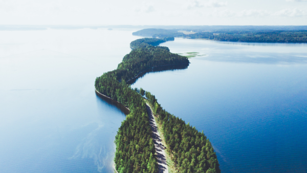 Lake landscape