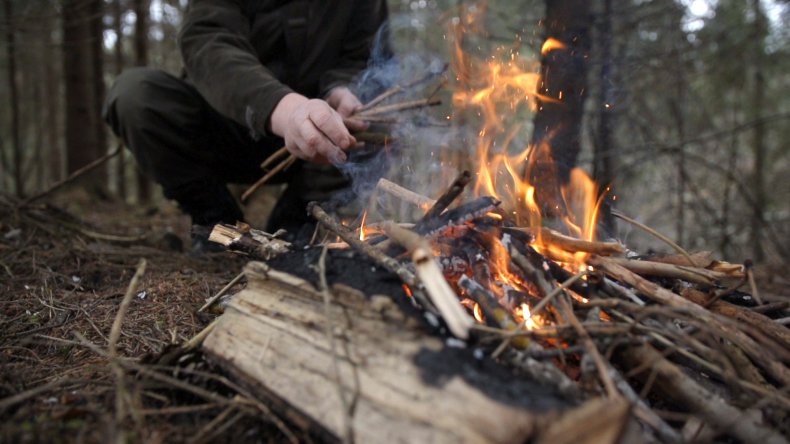 Saimaa geopark ja rural export -hanke, Kuurmanpohjan nuotio