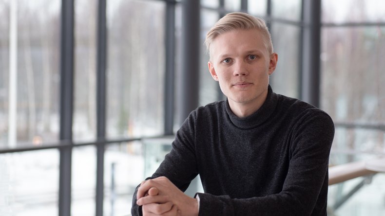 Konetekniikan insinööriopiskelija Timi Hurskainen